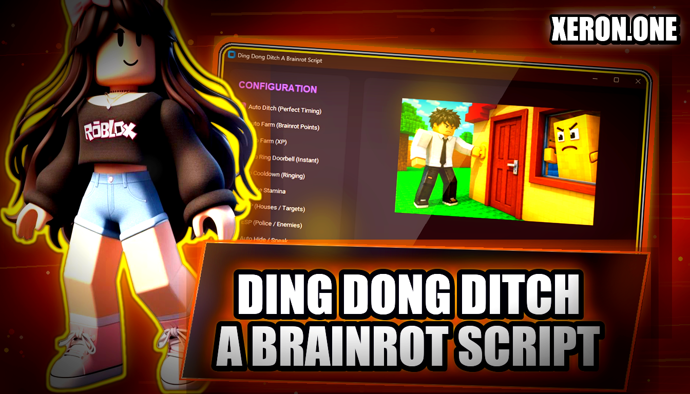 Ding Dong Ditch A Brainrot Script