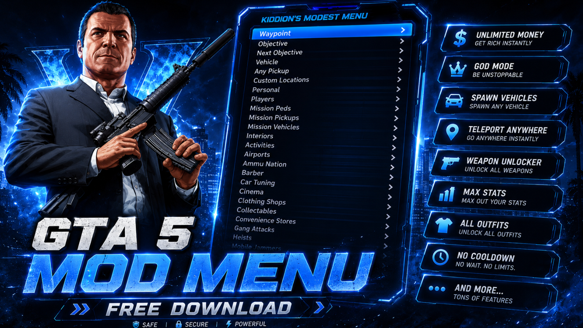Kiddions Mod Menu GTA 5