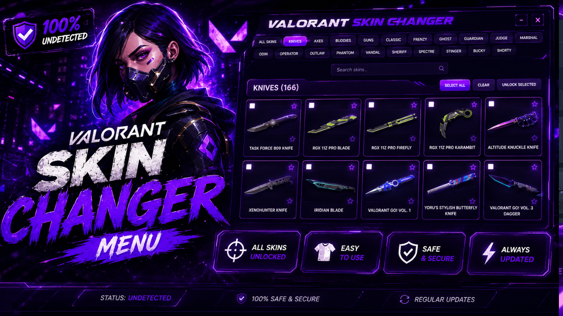 Valorant Skin Changer